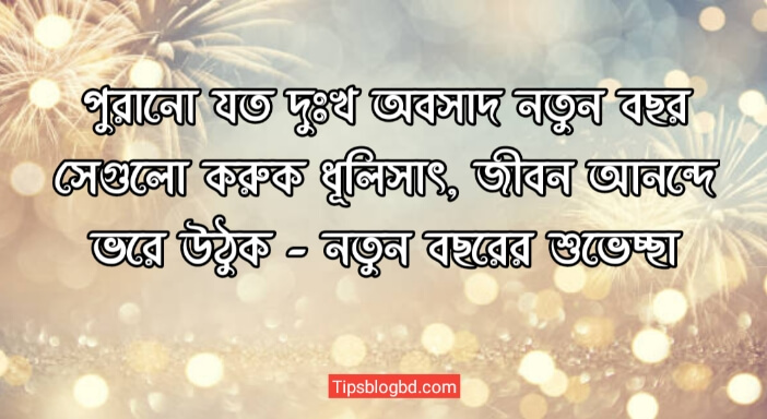 ইংরেজি নতুন বছরের শুভেচ্ছা বার্তা