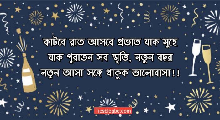 নতুন বছরের শুভেচ্ছা এসএমএস