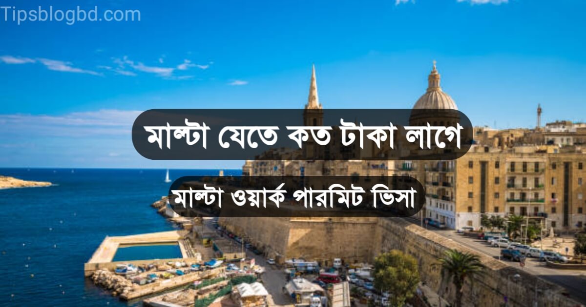 মাল্টা যেতে কত টাকা লাগে